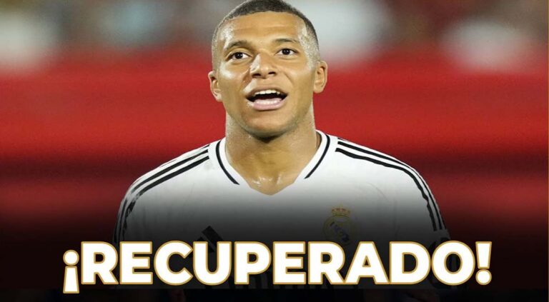 Mbappé recuperado para jugar la Intercontinental